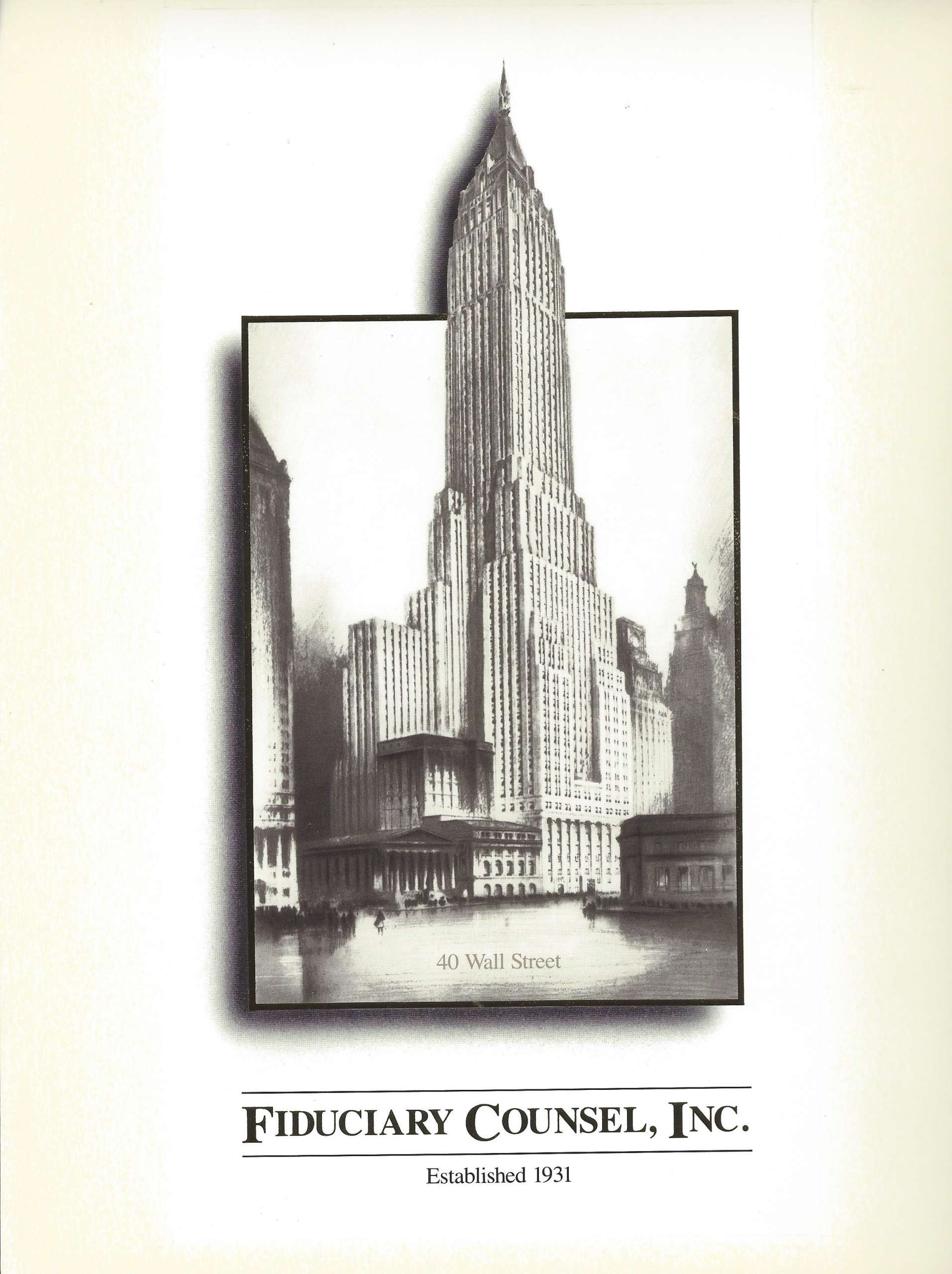 1931 40 Wall Street
